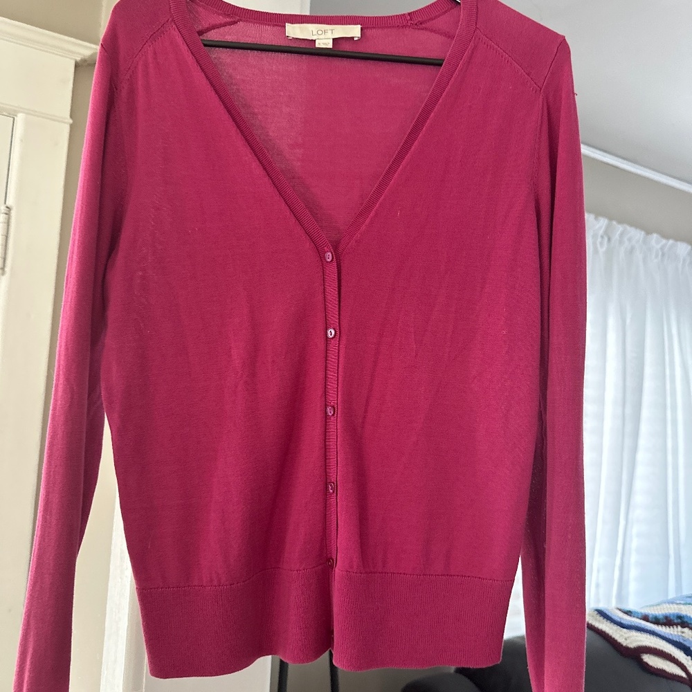 Loft Pink Sweater